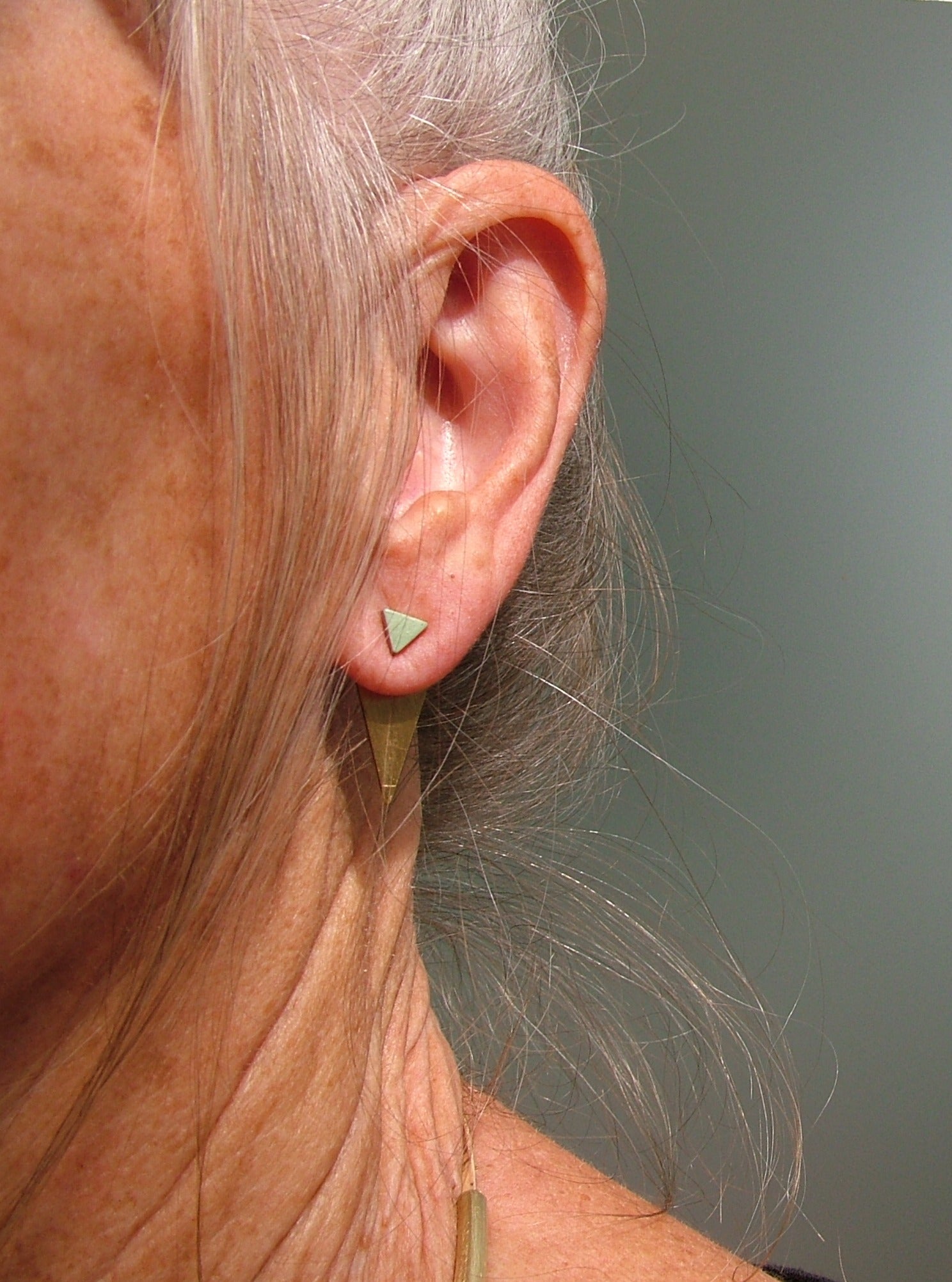 PEEP/TRIANGLE earrings