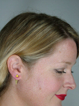PEEP/TRIANGLE earrings
