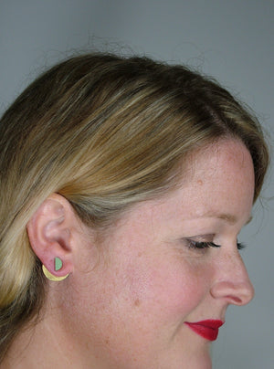 PEEP/MOON earrings
